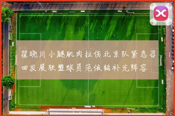 翟晓川小腿肌肉拉伤北京队紧急召回发展联盟球员范依铭补充阵容
